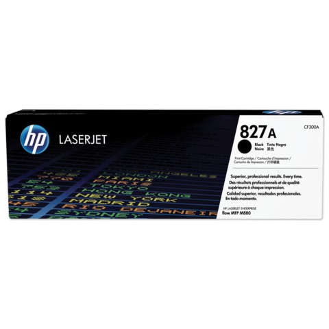 Картридж лазерный HP (CF300A) Color LaserJet M880, №827A, черный, оригинальный, ресурс 29500 страниц