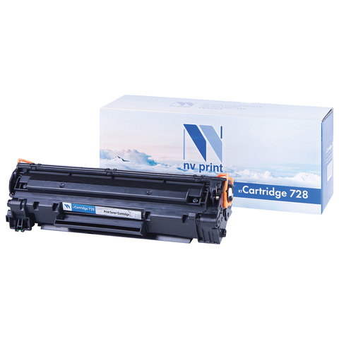 Картридж лазерный NV PRINT (NV-728) для CANON MF4410/4430/4450/4550dn/4580dn, ресурс 2100 стр.