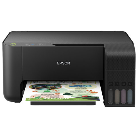 МФУ струйное EPSON L3100 "3 в 1" А4, 33 стр./мин, 5760x1440, СНПЧ, C11CG88401