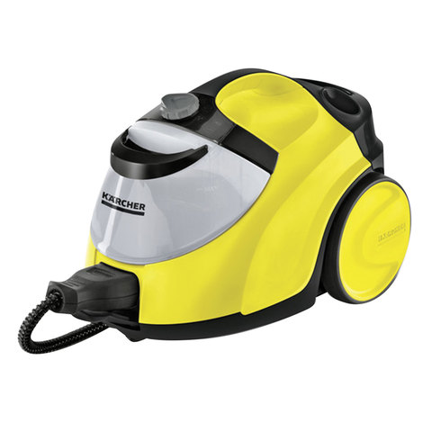 Пароочиститель KARCHER SC5 EasyFix, мощность 2200 Вт, давление 4,2 бар, объем 0,5/1,5 л, желтый, 1.512-530.0