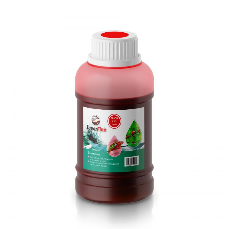 Чернила Epson Dye ink (водные) универсальные 250 ml red SuperFine